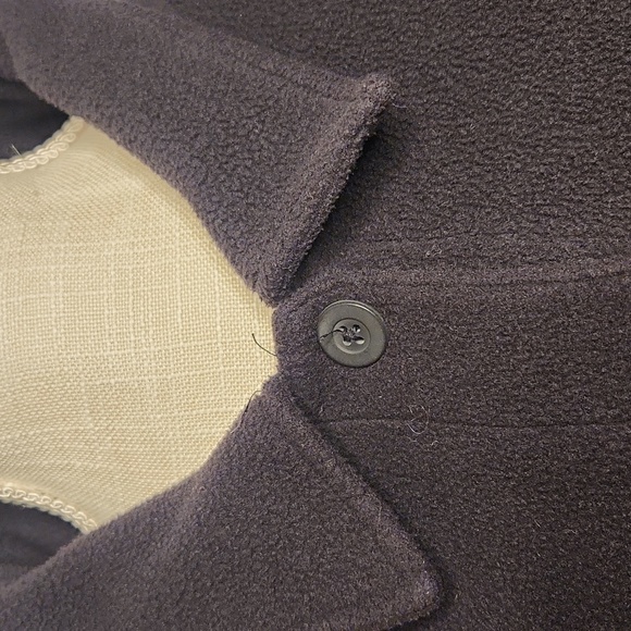 L.L.BEAN black polartek button-down fleece shacket Jacket - Picture 4 of 8